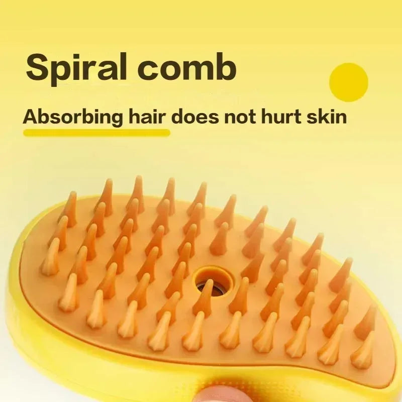 Cat Grooming Steam Brush