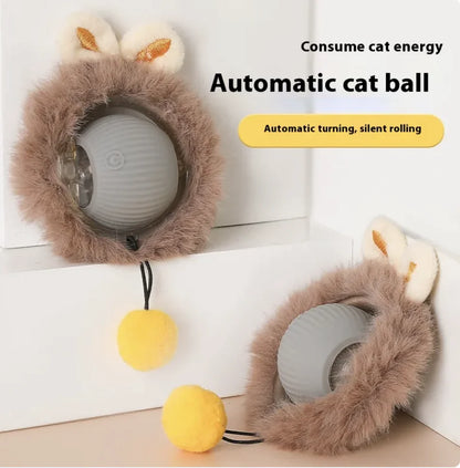 Interactive Rolling Cat Toy