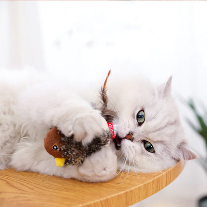 Interactive Cat Toy with Animal Sounds