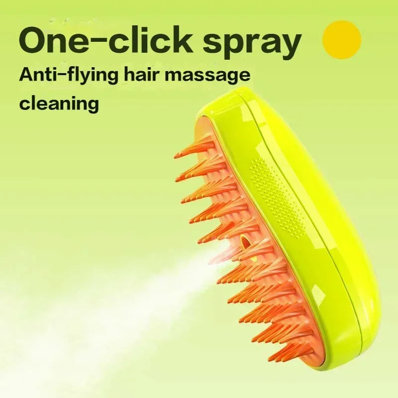 Cat Grooming Steam Brush